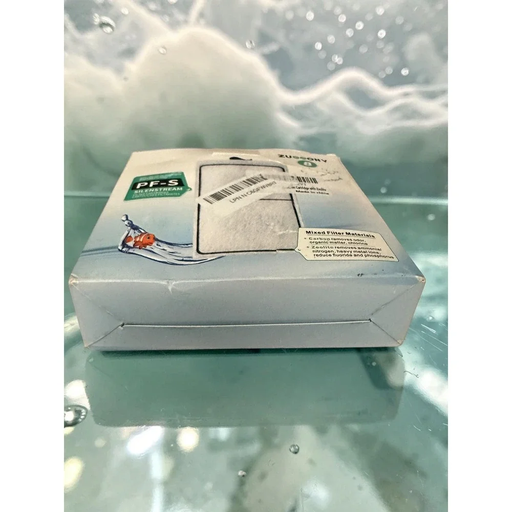 8 Pack PF-S Fish Tank Filter Cartridges for Top Fin Silenstream PF-S
